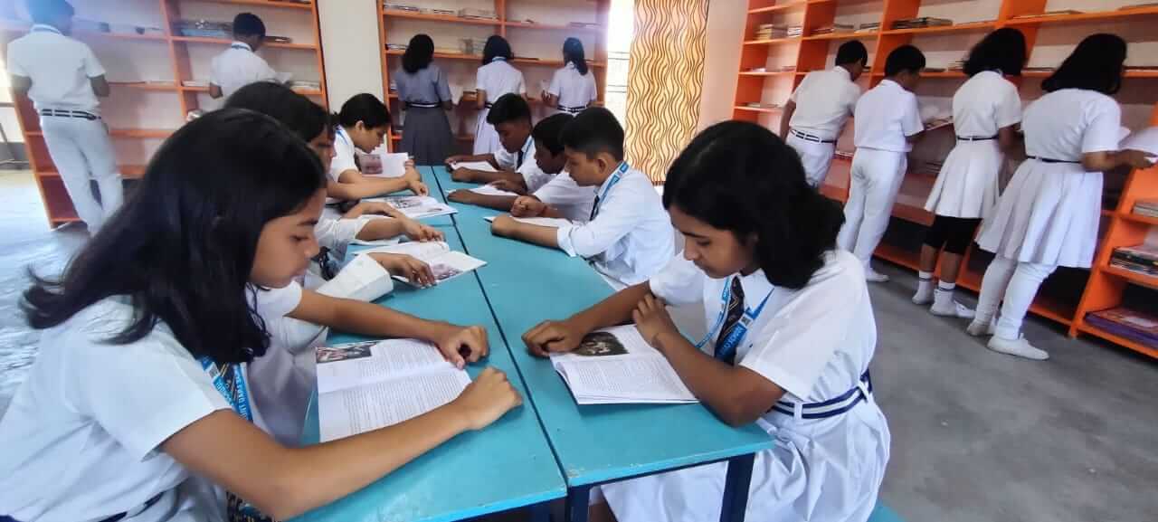 Students in prayer ground