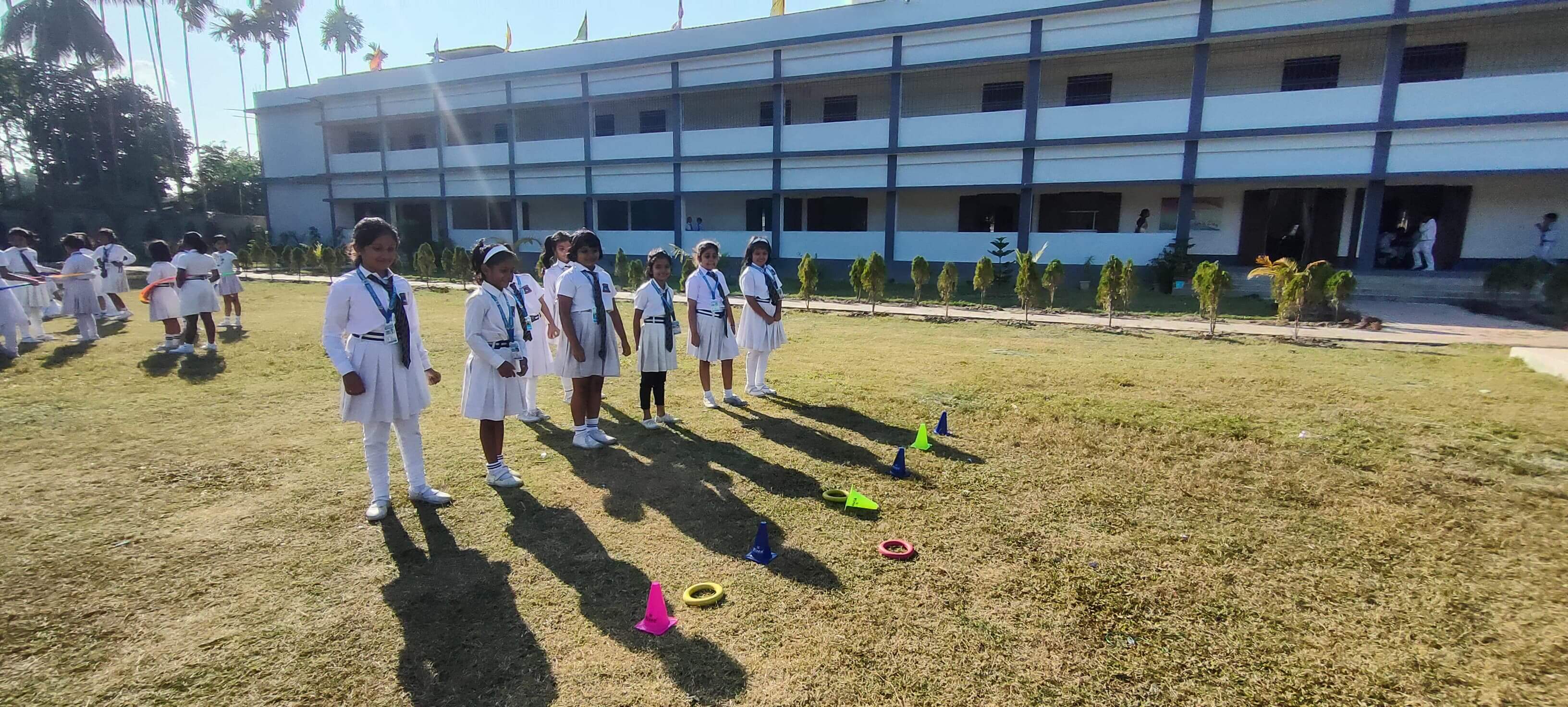 Students in science lab